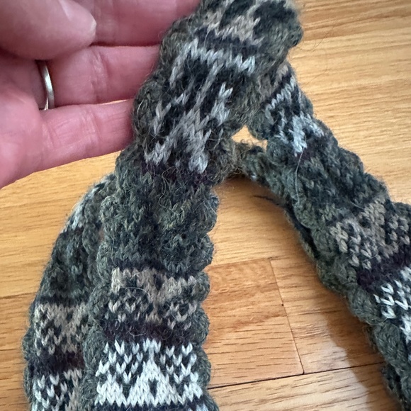 Hobo Boho Sweater Tote Bag Indigenous Weave Wool Alpaca - Picture 7 of 12